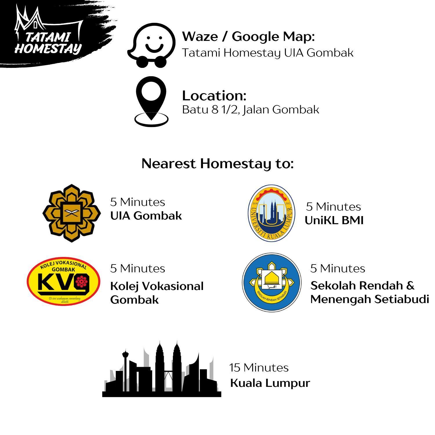 Homestay Gombak - Tatami Homestay كوالالمبور المظهر الخارجي الصورة